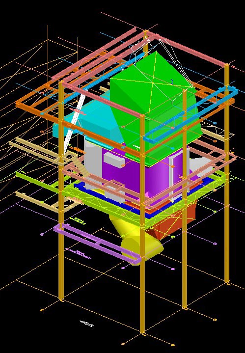 Air Heater 3D Model